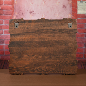 Panel de Relieve de Madera del Bautismo de Jesús, Arte Cristiano de Pared que Representa el Bautismo de Jesús por Juan con Ángeles para Decoración de Iglesia y Hogar - Product Image 5