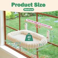 Lit pour chien pliable ultra doux et écologique, sans cordon, avec cadre métallique, lavable en machine, imprimé, hamac à 4 côtés