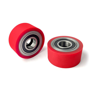 Bánh xe cao su Polyurethane, con lăn bi cao su, con lăn cao su silicon PU, băng tải, bánh xe con lăn không cần năng lượng - Product Image 4