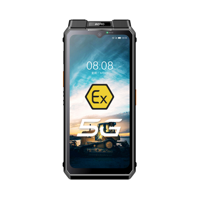 AORO M8 5G Waterproof 9600mAh 6.583inch 2W PTT 120dB UHF Feature Phone with Fast Charging