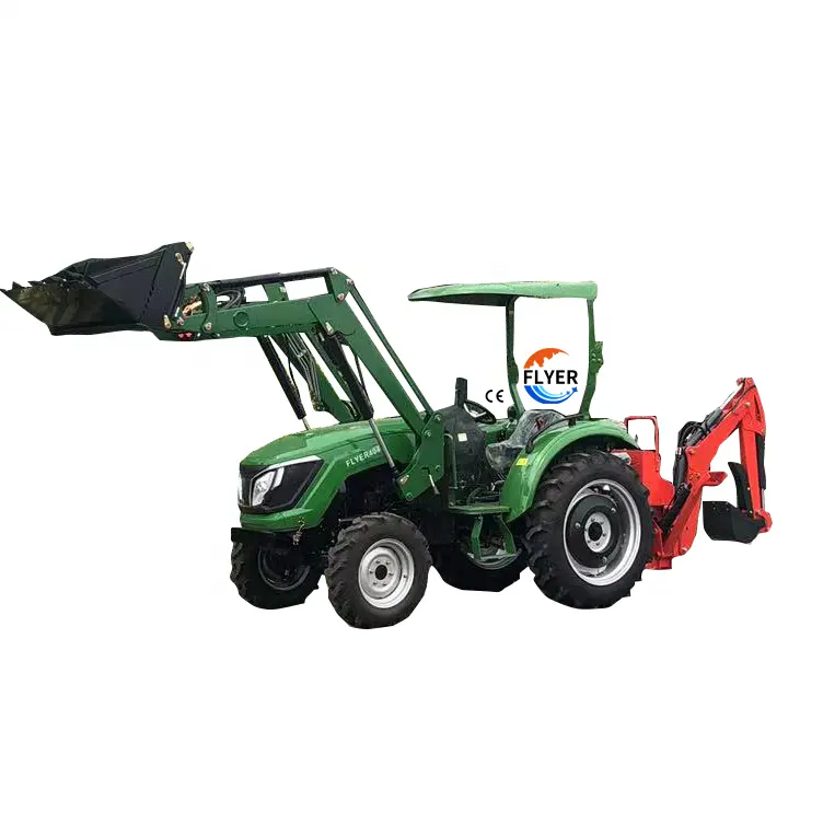 4wd 30hp 50hp mini tratores agrícolas máquinas agrícolas trator agrícola barato para venda