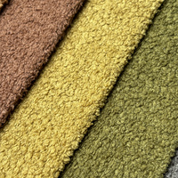 Chenille boucle fil berbère polaire canapé tissu durable 100% polyester Tissus textiles Mat