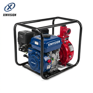 Bomba de Agua a Gasolina de Alta Presión de 7HP, 170F, 212CC, 110m de Elevación, Salida Única de 2 Pulgadas, Bomba Contra Incendios para Riego Agrícola - Product Image 3