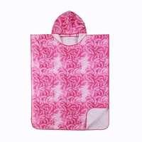 Serviette légère personnalisable en microfibre ultra-fine à capuche, rectangulaire, imprimée, en velours double face, séchage rapide et absorbante
