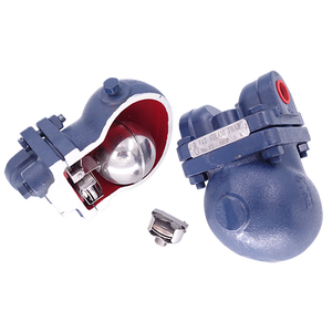 Trampa de vapor termostática de bola flotante con junta de grafito roscada de hierro fundido para instalación horizontal BF5 ASTM JIS G5502 FCD450-10 - Product Image 6