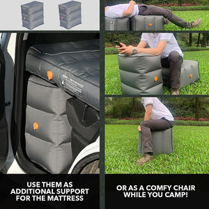 <span class=keywords><strong>Matelas</strong></span> <span class=keywords><strong>gonflable</strong></span> portable OEM personnalisé pour SUV avec oreillers et pompe, doux, floqué, imperméable pour les voyages en voiture et le camping en extérieur - Product Image 6