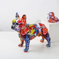 Sculpture de chien ballon en résine faite à la main, modèle de décoration intérieure et extérieure, léger, imperméable, figurine d'animal artistique