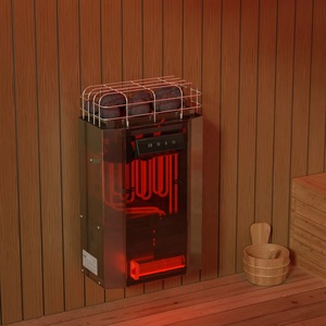 STEPON OEM ODM <strong>Sauna</strong> <strong>Heater</strong>, 3.5KW 110V 220V Electric <strong>Sauna</strong> Stove With <strong>External</strong> Digital <strong>Controller</strong>, 3h Timer &amp; Adjustable Temp
