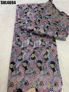 Elegante y Sexy Vestido Verde <span class=keywords><strong>de</strong></span> Tela Voile Suiza, Ecológico, Bordado con Encaje Lafaya y Pedrería, Jacquard <span class=keywords><strong>para</strong></span> <span class=keywords><strong>Mujer</strong></span> - Product Image 2