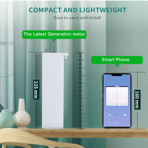 Ouvre-rideau électrique intelligent Wi-Fi/Zigbee, <span class=keywords><strong>mini</strong></span>-moteur super silencieux avec télécommande Alexa pour une utilisation en intérieur (bureau/<span class=keywords><strong>salle</strong></span> <span class=keywords><strong>de</strong></span> <span class=keywords><strong>bain</strong></span>) - Product Image 2