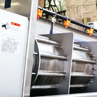 Presse à vis pour la déshydratation des boues, faible consommation d'énergie, séparateur solide-liquide en acier inoxydable 304 pour le traitement des eaux usées
