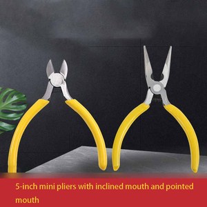 <span class=keywords><strong>Pince</strong></span> à dénuder et à <span class=keywords><strong>sertir</strong></span> pliable 2025 avec fonction de détection d'électricité et sangle épaissie, pour réparation automobile, bricolage, OEM, électriciens - Product Image 1