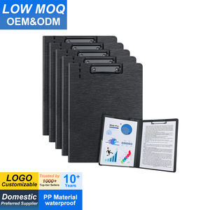 Portablocco <span class=keywords><strong>A4</strong></span> Pieghevole con Clip, Organizzatore di Documenti per Ufficio, Scuola, Ristorante - Product Image 1