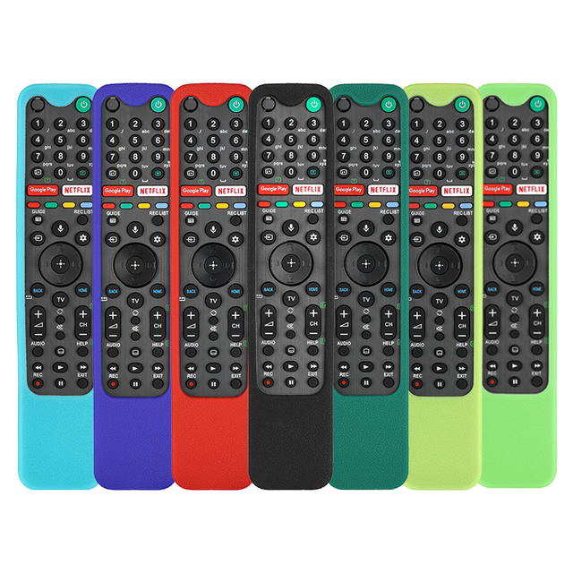 Silicone Remote Control Case Compatible With Sony Smart TV RMF-TX500E RMF-TX520U RMF-TX600E RMF-TX500U RMF-TX520E RMF-TX621E