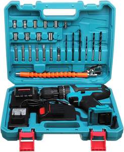 <span class=keywords><strong>สว่าน</strong></span>ไฟฟ้าสว่านไฟฟ้าน้ำหนักเบา3/8in แบบไม่ใช้กุญแจ<span class=keywords><strong>สว่าน</strong></span>แรงบิดขนาดใหญ่36V แบตเตอรี่ลิเธียมไอออนไร้<span class=keywords><strong>สาย</strong></span> - Product Image 5