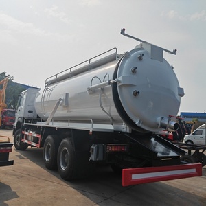 รถบรรทุกดูดสิ่งปฏิกูลแบบสุญญากาศ HOWO 6x4 ขนาด 18 ลูกบาศก์เมตร พร้อมปั๊มประสิทธิภาพสูง - Product Image 1