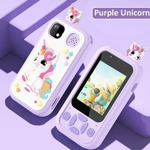 Telefono Cellulare <span class=keywords><strong>per</strong></span> <span class=keywords><strong>Bambini</strong></span> Transfrontaliero con Fotografia HD, Funzioni Multiple, Giochi, Adesivi Colorati e Design a Testa Grande in Plastica, Smart <span class=keywords><strong>per</strong></span> Tutte le Età - Product Image 1