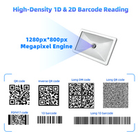 Module de scanner de codes-barres haute résolution XTIOT 1280 x 800 pour codes d'écran XT206H2