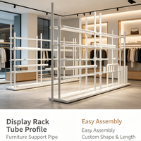 Profilé tubulaire en plastique extrudé, tube creux en PVC PE PP pour conduit de câbles, structure de support et gaine de protection