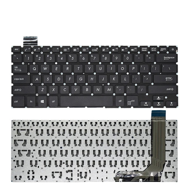 Spanish Russian Laptop Keyboard For ASUS X407 X407U X407M X407MA X407UBR X407UA X407UB A407 Notebook PC Replacement 6KNDAOMBOU