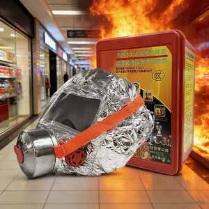 Maschera Antincendio per Auto-Salvataggio da 30 Minuti, Produzione all'Ingrosso, Cappuccio Antifumo <span class=keywords><strong>di</strong></span> <span class=keywords><strong>Sicurezza</strong></span>, Maschera <span class=keywords><strong>di</strong></span> Fuga d'Emergenza - Product Image 6