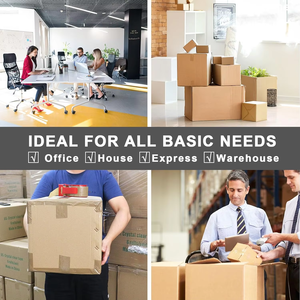 Bomei เทปแพ็คสีน้ำตาลพร้อมเครื่องจ่าย2.4ล้าน1.88นิ้ว <span class=keywords><strong>x</strong></span> 60หลา6ม้วนเทปบรรจุภัณฑ์รีฟิล - Product Image 6