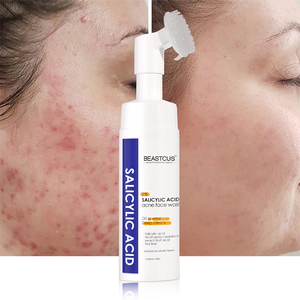 <span class=keywords><strong>Precio</strong></span> de fábrica al por mayor, tratamiento para el acné, control de aceite, limpiador facial de burbujas, ácido salicílico, HEARTLEAF y aceite que ilumina la piel - Product Image 1