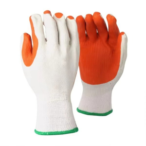 ถุงมือยางเคลือบผ้าฝ้าย T/C ลายเพชร CITICITY สำหรับงานกัดกร่อน - Product Image 1