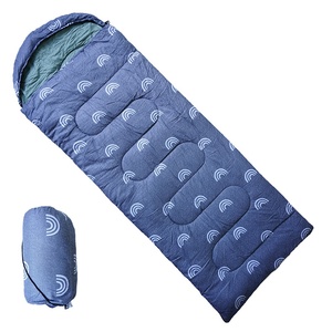 Saco de Dormir de Forro Polar y Nailon con Capucha, Estilo Sobre, para Adultos, para Invierno y Todas las Estaciones, para Acampar al Aire Libre, Siesta en la Oficina, Uso Doméstico - Product Image 3