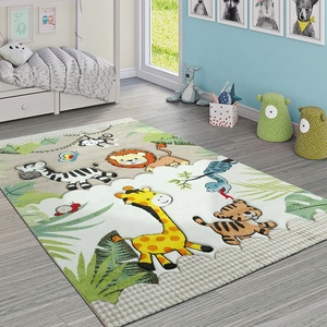 <span class=keywords><strong>Tapis</strong></span> de jeu pour enfants en crème beige, décor animaux de la jungle, haute qualité, fabriqué en Chine - Product Image 1