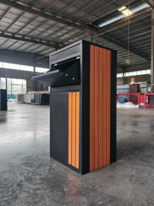 Buzón <span class=keywords><strong>de</strong></span> <span class=keywords><strong>correos</strong></span> para exterior, buzón <span class=keywords><strong>de</strong></span> correo para paquetería pequeña, mensajería moderna, hogar <span class=keywords><strong>de</strong></span> metal personalizado - Product Image 6