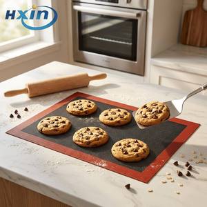 16.5x11.6 Inch Silicone Cookie Sheet Liner Non Stick Reusable Oven Baking Liner Multiple Colors For USA Wholesale