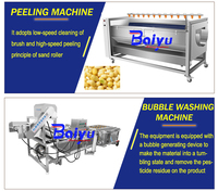 Ligne de production automatique Baiyu pour la fabrication de chips de pommes de terre, ligne de production de chips Pringles