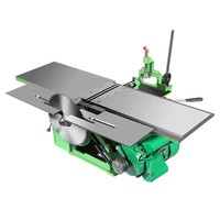 Machine Combinée Économique 4 Fonctions pour le Travail du Bois, Prix d'Usine, Scie Raboteuse Perceuse Mortaiseuse Multifonctionnelle d'Établi