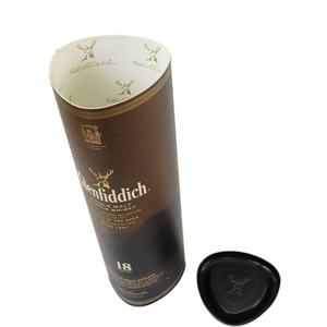 Cajas de Tubos de Papel Kraft Blanco y Iridiscente Crown Win Pringle, Caja Cilíndrica para Papas Fritas, Embalaje de Tubos de Cartón - Product Image 1