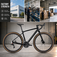TWITTER Gravel X 700C Carbon Gravel Bike RS 24-Gang Vollhydraulische Scheibenbremse Steckachse Allroad-Fahrrad Großhandel OEM