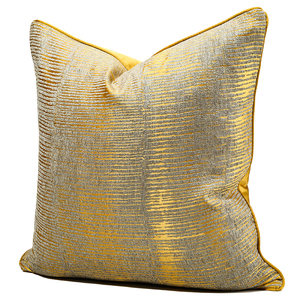 Golden Yellow <strong>Throw</strong> <strong>Pillow</strong> Covers Modern <strong>Decorative</strong> <strong>Throw</strong> <strong>Pillow</strong> Case for Room Bedroom Room Sofa Chair Cushion Case - Product Image 2