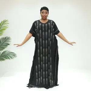 Elegante abaya khimar video abaya PWB15F Togo abito musulmano abito Hijab