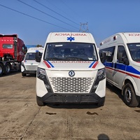 Vehículo de Emergencia Móvil Dongfeng 4x4 Nuevo Diésel para Ambulancia en Venta en Dubái, Equipo Médico de Presión Negativa, Emisión Euro 3