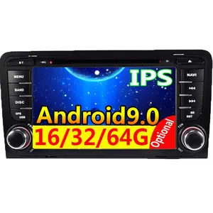IPS DSP 64/32/1 + 4/2 Android AUTO DVD GPS Voor Audi A3 8P 2008-2013 S3 2008-2016 RS3 Sportback 2011 multimedia speler stereo radio