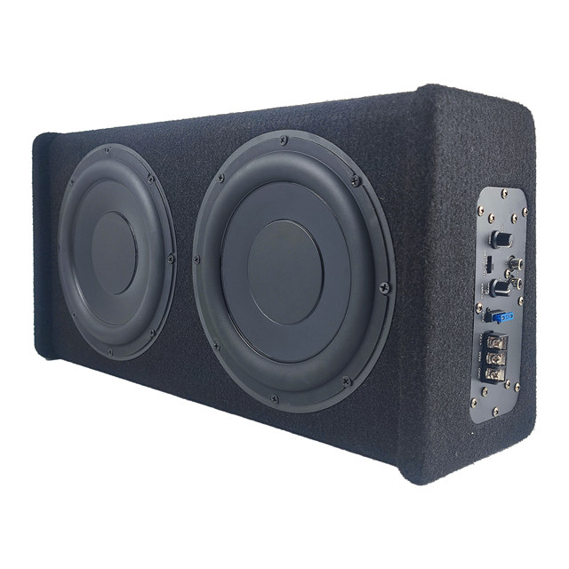 8 Inch Subwoofer Car Audio Active Ultra Slim Underseat Built-in Amp Strong Bass Low Distortion OEM Manufacturer