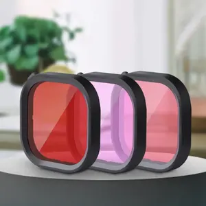 Boîtier de caméra <span class=keywords><strong>GoPro</strong></span> <span class=keywords><strong>8</strong></span> Hero <span class=keywords><strong>Filtre</strong></span> de protection <span class=keywords><strong>rouge</strong></span> rose violet Objectif de caméra <span class=keywords><strong>Filtre</strong></span> <span class=keywords><strong>rouge</strong></span> pour <span class=keywords><strong>GoPro</strong></span> Hero <span class=keywords><strong>8</strong></span> <span class=keywords><strong>gopro</strong></span> Hero8 - Product Image 2