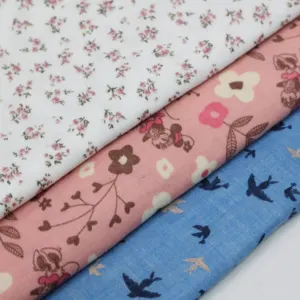 China Textiel Klassiek Ontwerp 100% Katoenen Garen Geverfd Geweven Bedrukt Dubbellaags Stof Voor Shirts