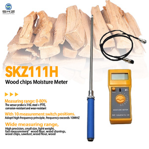 Chứng nhận CE LCD hiển thị 0-80% gỗ bột nước nội dung Tester độ ẩm Detector độ ẩm thử nghiệm máy - Product Image 2