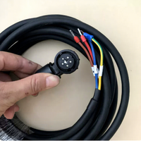 Câble d'alimentation pour moteur servo SZXF R2AAB8100FX 5 cœurs, ligne de connexion pour moteur industriel