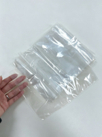 Film rétractable en plastique POF transparent, sacs rétractables thermiques pour l'emballage
