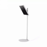 Téléviseur Android 12 NFC 32 pouces sur pied avec écran LCD et caméra AF 5MP pour magasins de détail, ascenseurs et usage éducatif