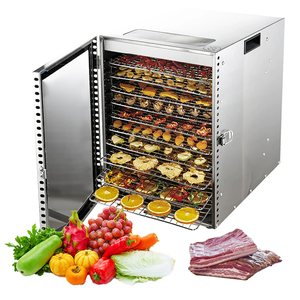 Deshidratador de Alimentos Compacto, Máquina Secadora de Frutas para Hacer Cecina de Res, Mangos Secos, Vegetales y Golosinas Caseras para Mascotas, Gran Capacidad - Product Image 1