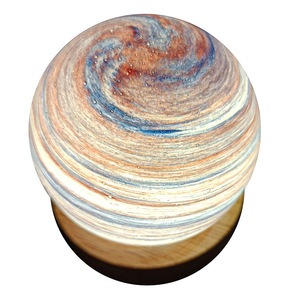 Decorative <b>Ball</b> <b>Luminous</b> Glass Sphere Moon Lamp Exquisite Decorative <b>Balls</b> Home Accessories Desktop Ornament 3d Moon - Product Image 5