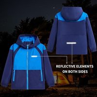 Unisex Leichte Wasserdichte Jacke Winddichte Windbreaker-Jacke Perfekt für Camping Radfahren und Outdoor-Fitness